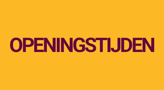 Openingstijden