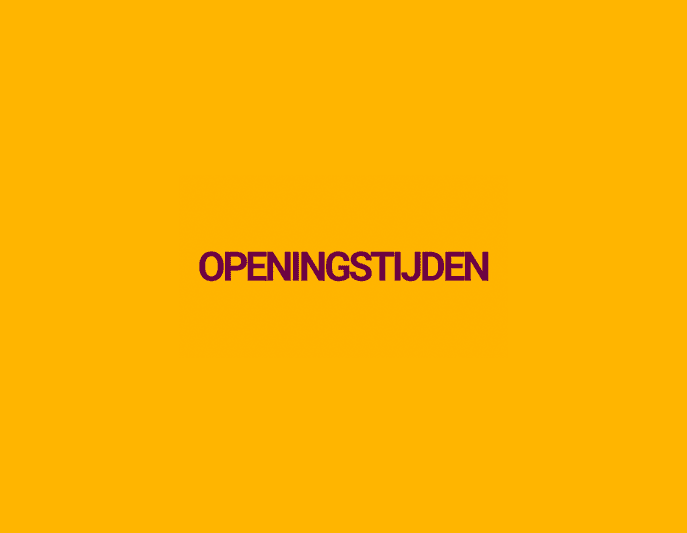 Openingstijden